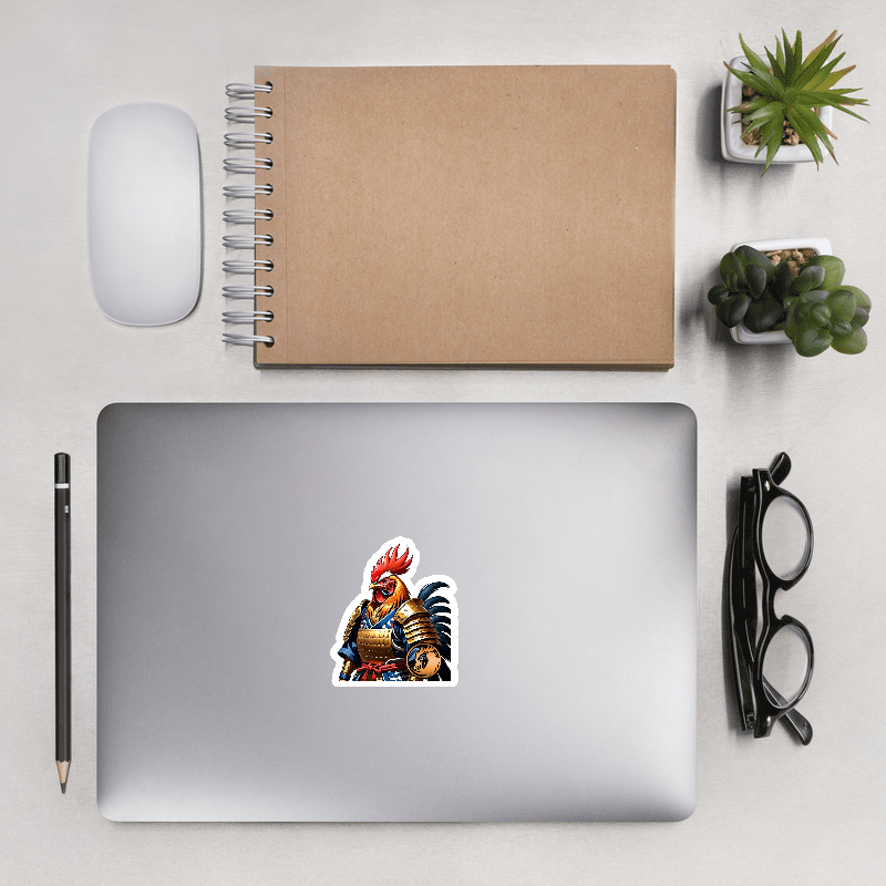 Sticker - Samurai Rooster V.2 (3x3) Sticker