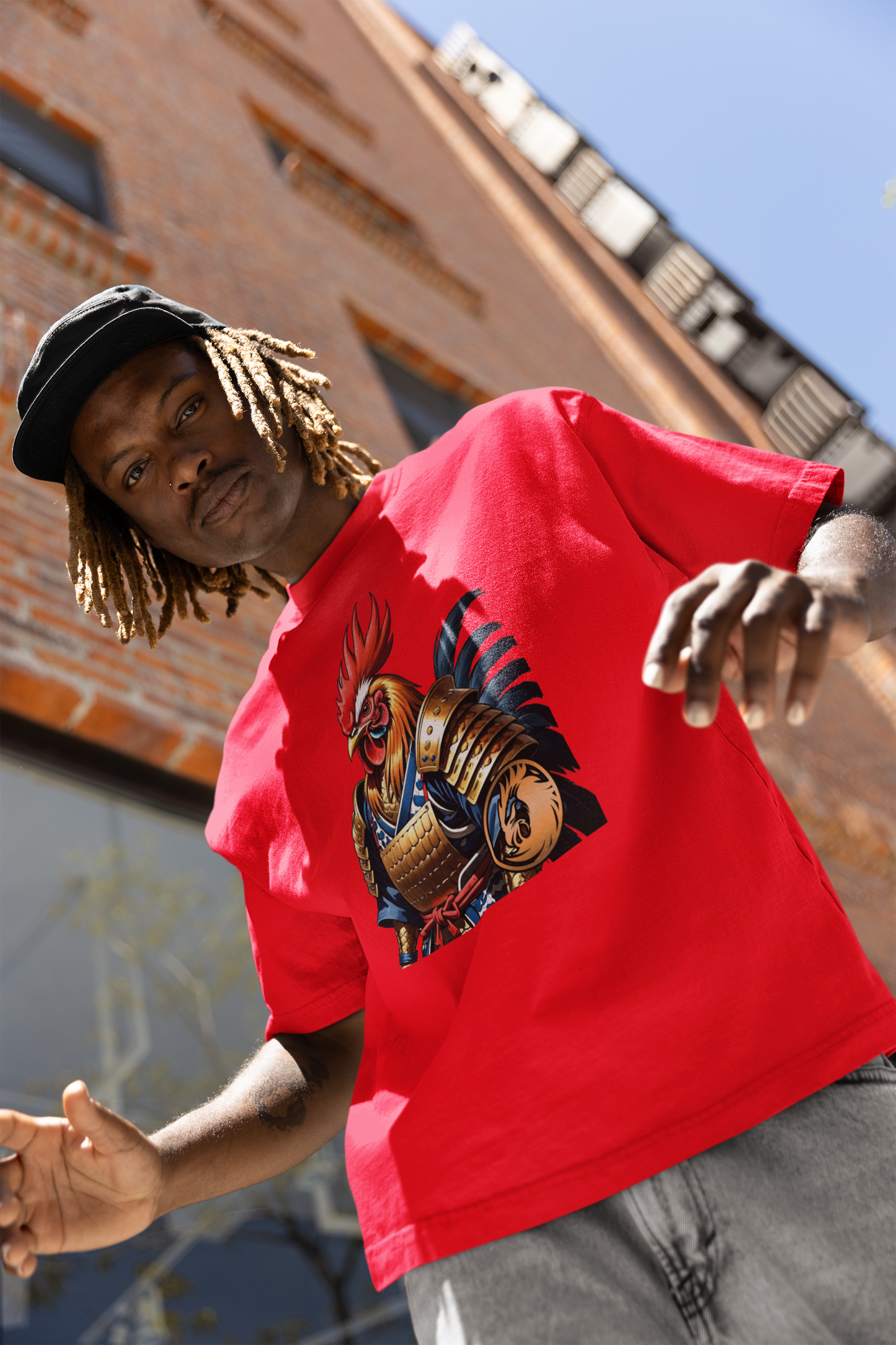 Shirt - Samurai Rooster V.2 Graphic Tee - First Edition (3 Colors)